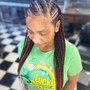 Kid's Braids updo freestyle (w/ Extensions)