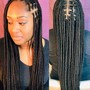 Stitch Braids straight back ( Hair Included)