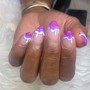 Gel X  w/ Detail Nail Art  S/M length