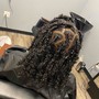 Butterfly loc touch up