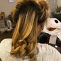 Blonde root touch up