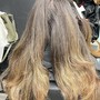 Balayage on extensions