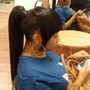 Lace Frontal ponytail