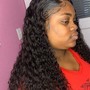 Closure Wig install + curls