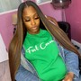 Sew in + silk straighten