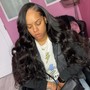 Sew In + curls