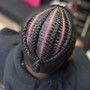 Feed in braids