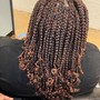 Braiding hair (pre twisted , crochet hair)