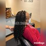 Braiding hair (pre twisted , crochet hair)