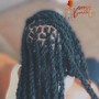 Box Braids over Locs *Consultation Required *