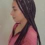 Braided ponytail