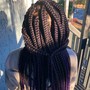 2 Feed In Braids