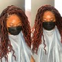 Short hair Instant locs 4-6” (consultation required)