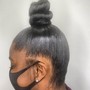 Ponytail w/ Track Hair