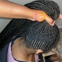 Ponytail braids long (  (Bring 2 packs  of xpression pre-stretched ))