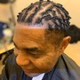 Cornrows/no added hair/Foundation/Wig Cornrows