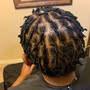 Starter Locs full head shoulder length