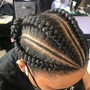 Half Head Braids