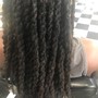 natural hair boho braids