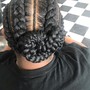 Half Head Braids