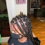 Medium Individual/ Knotless Braids