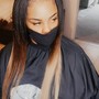 Synthetic Frontal Wig install only