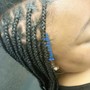 Knotless Braids (bob) w curls