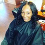 Traditional sewin /sew in with leave out