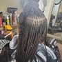 Natural hair Dread retwisting