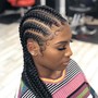 Knotless braids