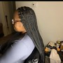 Butt Length (LARGE) Knotless or box braids