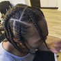 2 Feed In Braids