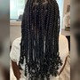 Large Knotless Braids