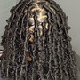 Medium  Butterfly Locs/Midback