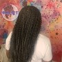 LARGE MED  SIZE KNOTLESS BRAIDS