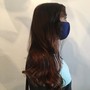 Single Process Color with Blow dry