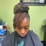 Loc Re-twist with two strand twist style