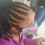 Cornrows (10 braids or less)NO WEAVE ADDED