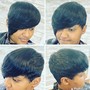 Shampoo, cut and style