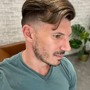 Medium length hair cut