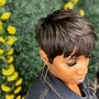 Signature Short Pixie Cut with -Style