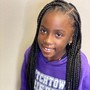 Kid box braids