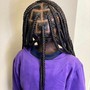 Kid's Braids with weave