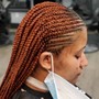 Small knotless Braids