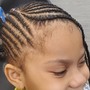 Small knotless Braids