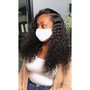 Sew In Closure w/ Curls