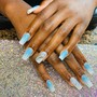 ombre acrylic fullset