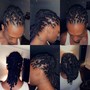 Flat Twists Natural Hair