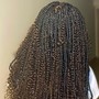 Knotless braids