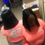 Medium straight back feedin Braids